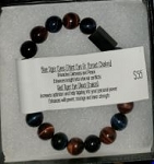 SoulRocs Bracelet - Red and Blue Tiger Eyes