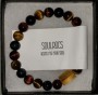 SoulRocs Bracelet- Red, Blue and Yellow Tiger Eyes